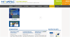 Desktop Screenshot of novatecfs.com